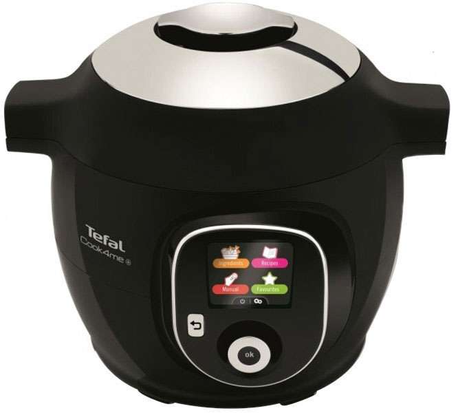 Buy Tefal Cook4me+ 6L Smart Pressure Multi Cooker Black CY8518 - MyDeal