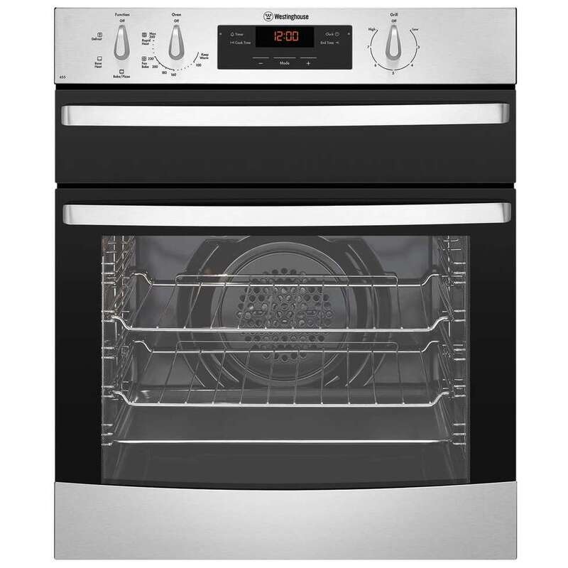 Buy Westinghouse 60cm 80L Electric Wall Oven With Separate Grill