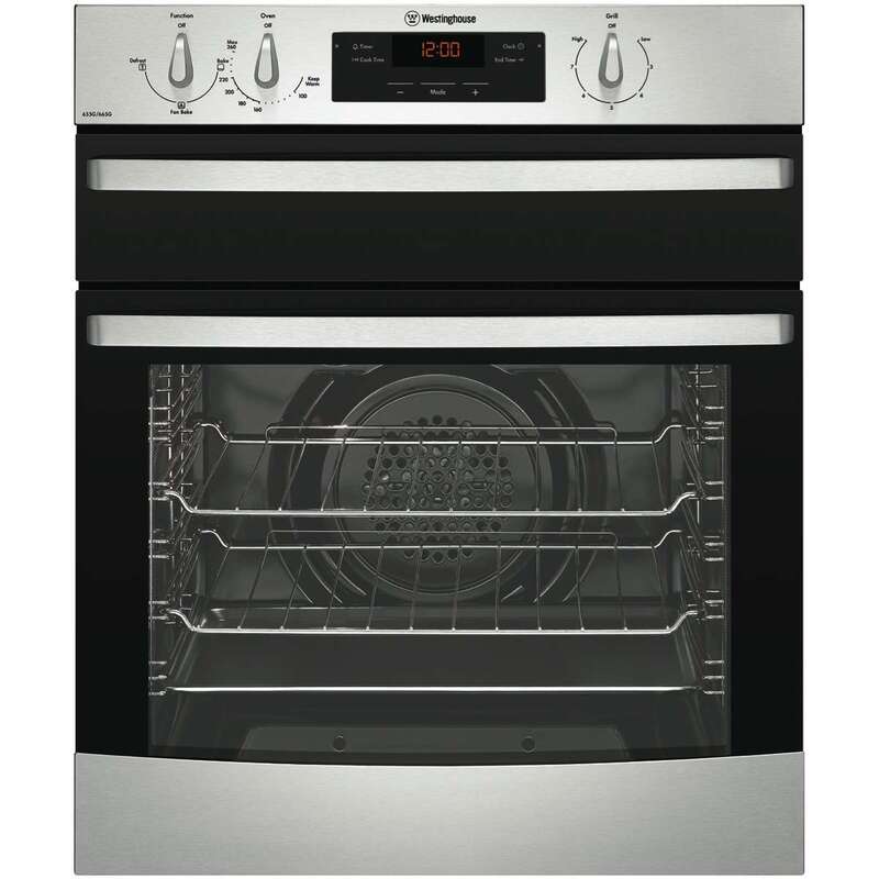 westinghouse gas wall oven with separate grill