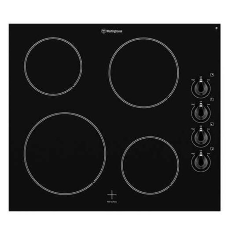 Westinghouse 60cm Black Ceramic Glass Electric Cooktop WHC642BA Buy