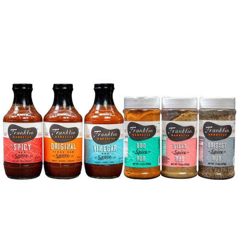 Buy BBQ Rubs and Sauces Combo Pack Franklin Barbecue MyDeal
