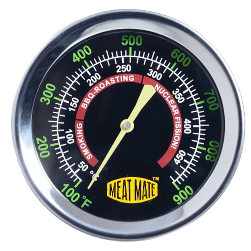 Buy BBQ; Smoker; Grill; Spit Rotisserie Hood Temperature Gauge MyDeal