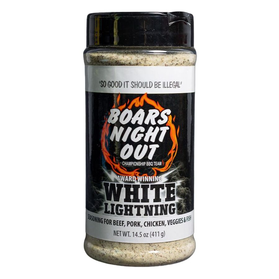 Boars Night Out White Lightning BBQ Rub Seasoning 411g