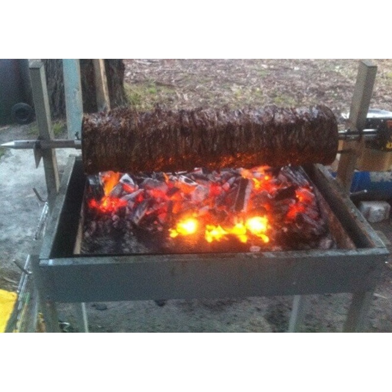 Buy FC Large 30kg Extendable Spit Roaster Rotisserie Charcoal BBQ Grill