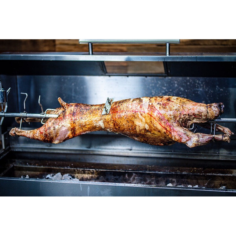 DUAL FUEL Flaming Coals Charcoal Spit Roaster 1500mm Buy Spit Rotisseries does not apply