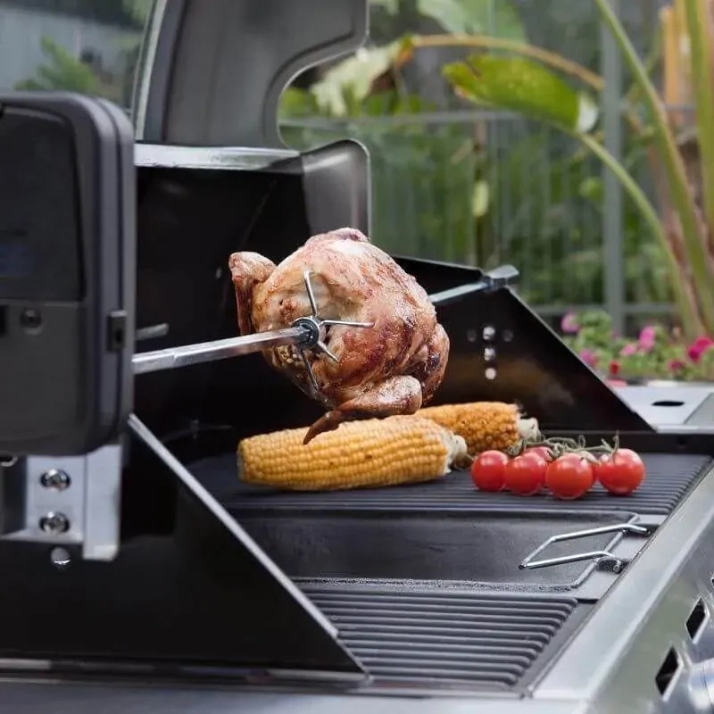 Buy Gasmate BBQ Rotisserie Spit Kit Gas BBQ Spit Roaster Portable