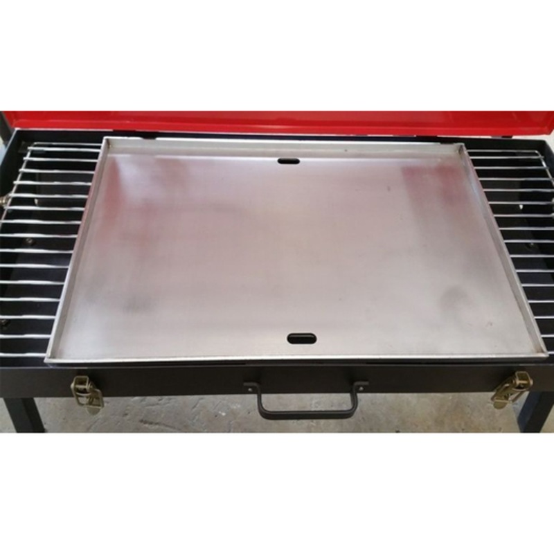 Buy Gasmate Stainless Steel BBQ Spit Hot Plate MyDeal