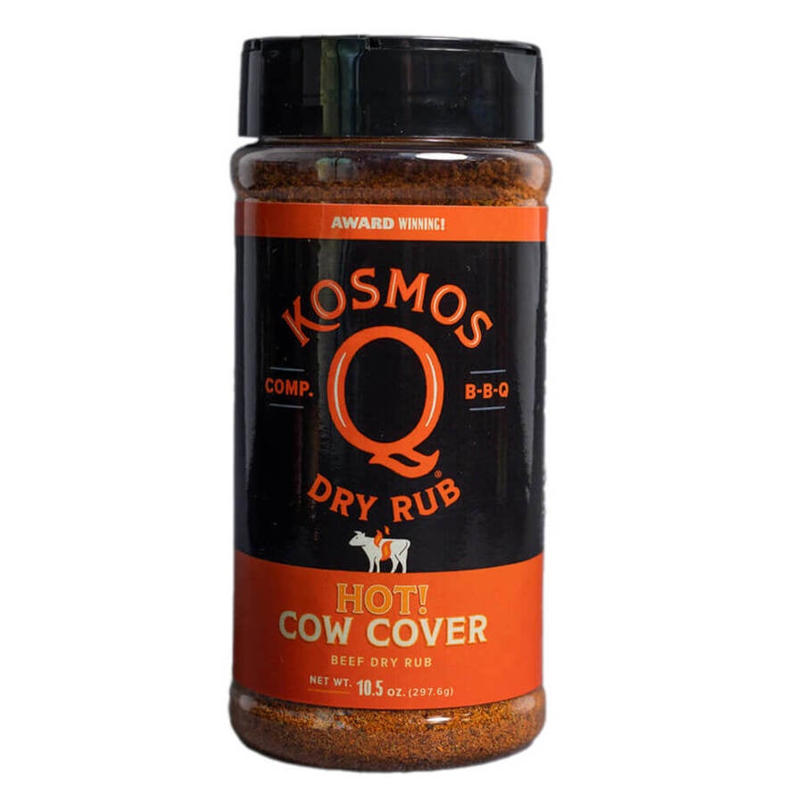 Kosmos Q Cow Cover Hot BBQ Rub Seasoning for Beef