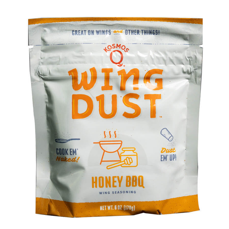 Kosmos Q Honey Sweet BBQ Wing Dust for Chicken Wings