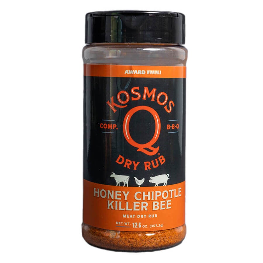 Kosmos Q Spicy Killer Bee Chipotle Honey BBQ rub- Sweet and Spicy