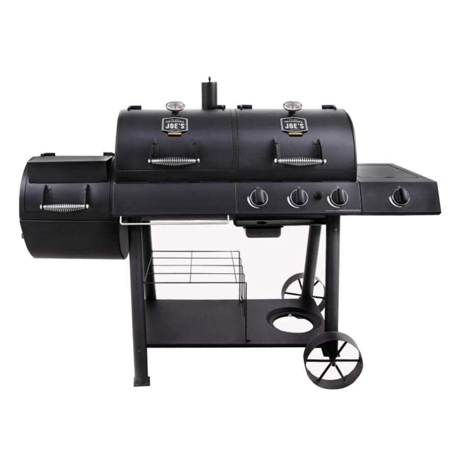Oklahoma Joe Longhorn Charcoal and Gas Smoker & BBQ grill