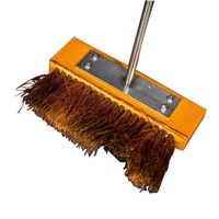 Pizza Oven Brush- Stainless Steel Handle 750mm - Outdoor Magic