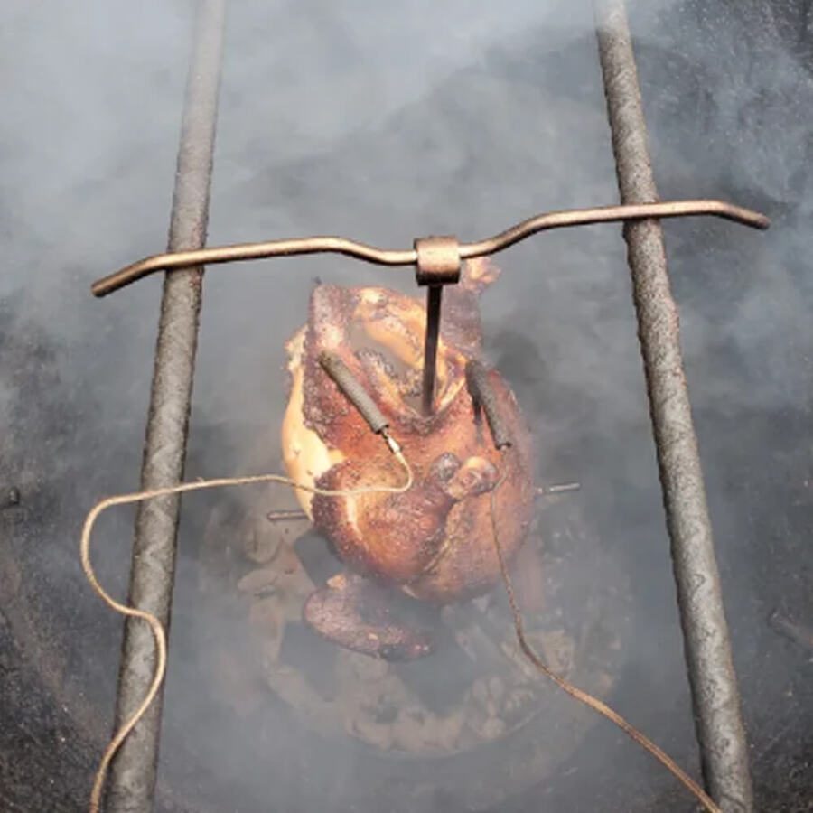 pit barrel turkey hanger