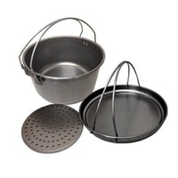 Spun Steel Camp Oven 12"