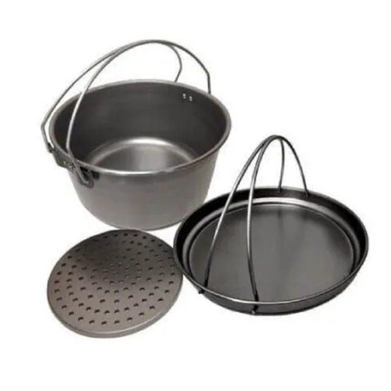 Buy Spun Steel Heavy Duty Camp Oven 12" Australian Made MyDeal