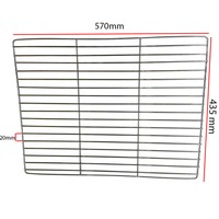 Stainless Steel BBQ Grill 570 x 435 - Flaming Coals