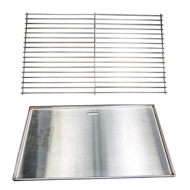 Buy Stainless Steel BBQ Plate and Grill Set 400 x 480 MyDeal