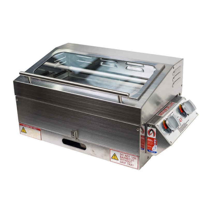 Buy Stainless Steel Portable Gas BBQ Caravan BBQ MyDeal
