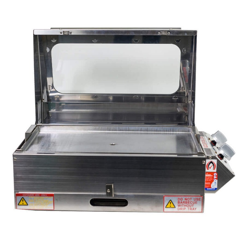 Buy Stainless Steel Portable Gas BBQ Caravan BBQ MyDeal