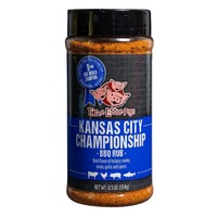 KC Championship BBQ Rub Jar 12.5oz - Three Little Pigs