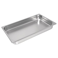 Stainless Steel Carving Tray 25mm Deep - Vogue