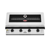 1200 Series Stainless Steel 4 Burner Built In BBQ w/ Cast Iron Burners & Grills - BBG1240SB