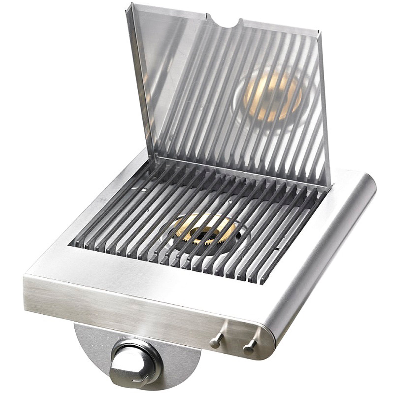BeefEater Stainless Steel Side Shelf with Side Burner - BD77240