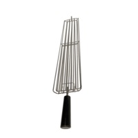 Cyprus Grill Stainless Rotating Cage - Black Handle- RG-1208