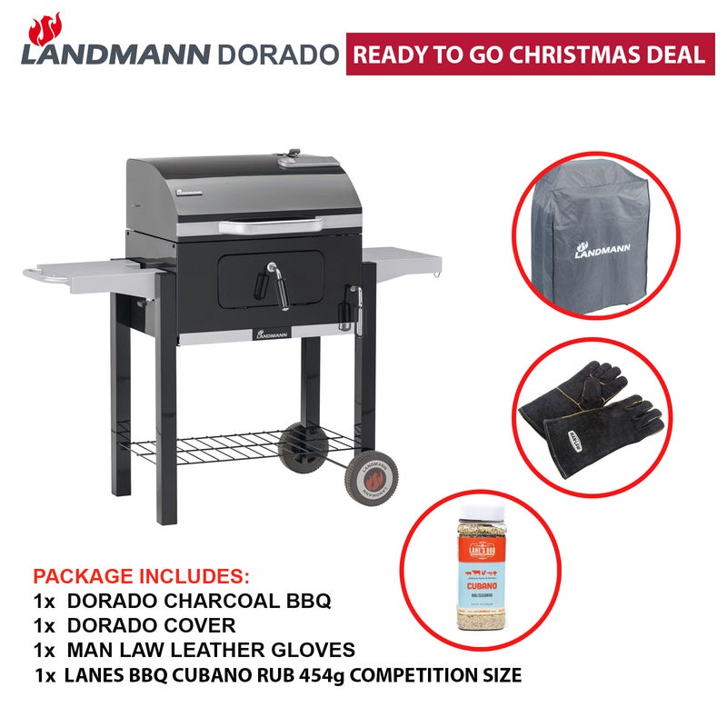 bedrag Een hekel hebben aan verkiezen Buy Landmann Dorado Charcoal BBQ Ready to Go BBQ Bonanza - MyDeal