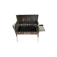 Portable Briefcase Rotisserie Spit Stainless Steel Body - very portable (folds up) - PRS-3065