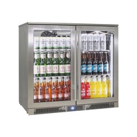 Rhino Outdoor Rhino ENVY Bar Fridge Quiet With No Condensation Coldest Beer 43ºC+ Best Alfresco 316 Marine Grade Stainless