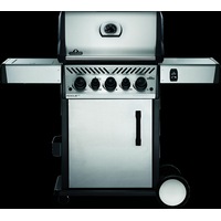 Napoleon Rogue 3 Burner 304 SS - Side Infra Red Burner + Rear Burner + SS Grills - RSE425RSIBPSS-1-AU