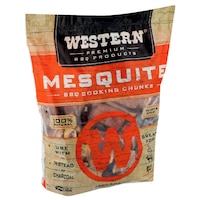 Western Mesquite Smoking Wood Chunks - Made in the USA - 78054