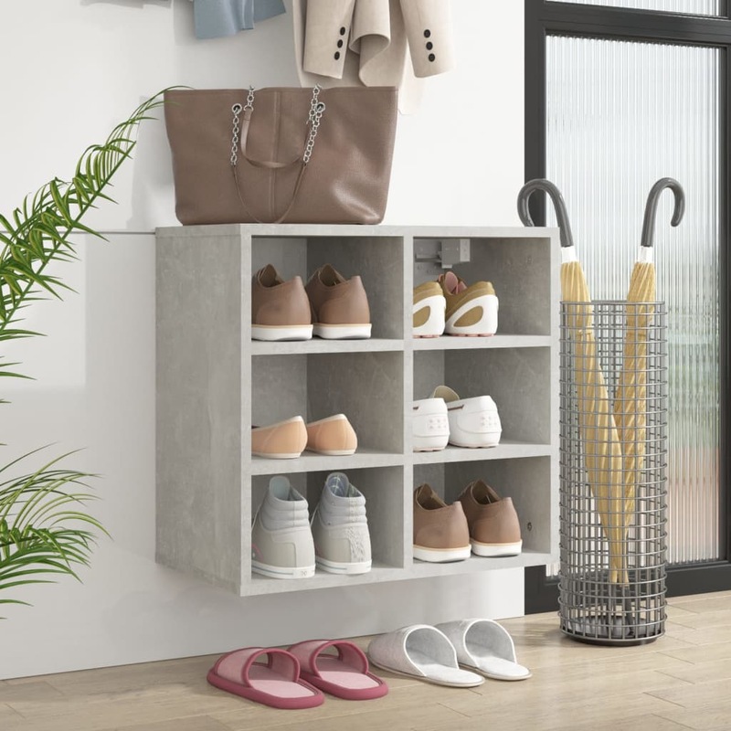 Buy 1/2x Shoe Wall Mounted Shoe Storage Cupboard Multi Colours