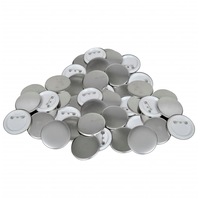 500 pcs Pinback Button Parts 58 mm vidaXL