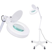 Standing Magnifying Lamp vidaXL