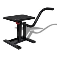Professional Motorbike Lift Stand Black vidaXL