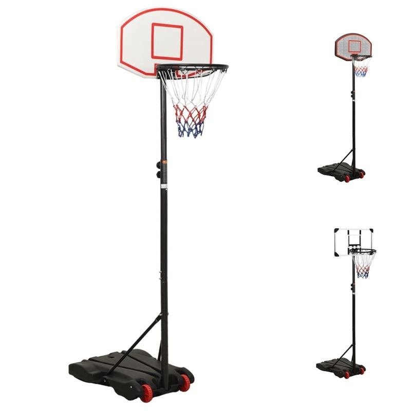 Buy Basketball Stand Polyethene Portable Basketball Hoop Post Black