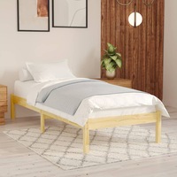 Bed Frame without Mattress Solid Wood 90x190 cm vidaXL