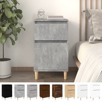 Bedside Tables Nightstand Bedroom Lamp Stand Storage Drawer Cabinet vidaXL