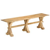 Bench 160x35x45 cm Solid Wood Mango vidaXL