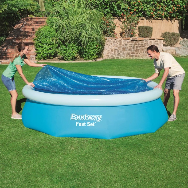 Buy Bestway Solar Pool Cover Flowclear 305 cm MyDeal