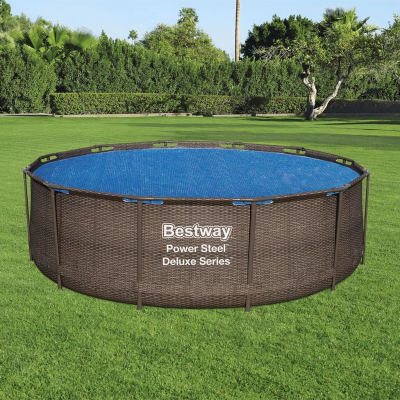 Buy Bestway Solar Pool Cover Flowclear 356 cm MyDeal