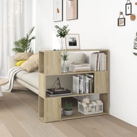 Book Cabinet Room Divider Sonoma Oak 100x24x94 cm vidaXL