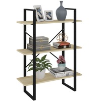 Book Cabinet Sonoma Oak 80x30x105 cm Engineered Wood vidaXL