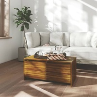 Coffee Table Brown Oak 90x50x41.5 cm Engineered Wood vidaXL