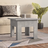 Coffee Table Concrete Grey 55x55x42 cm Engineered Wood vidaXL