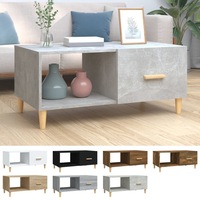Coffee Table Engineered Wood Living Room Couch End Table Multi Colours vidaXL