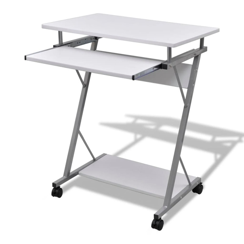 Buy Compact Computer Desk with Pullout Keyboard Study Office Multi