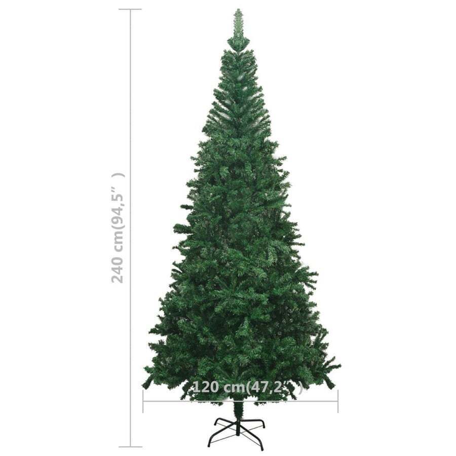 Buy Artificial Christmas Tree L 240 cm Green - MyDeal